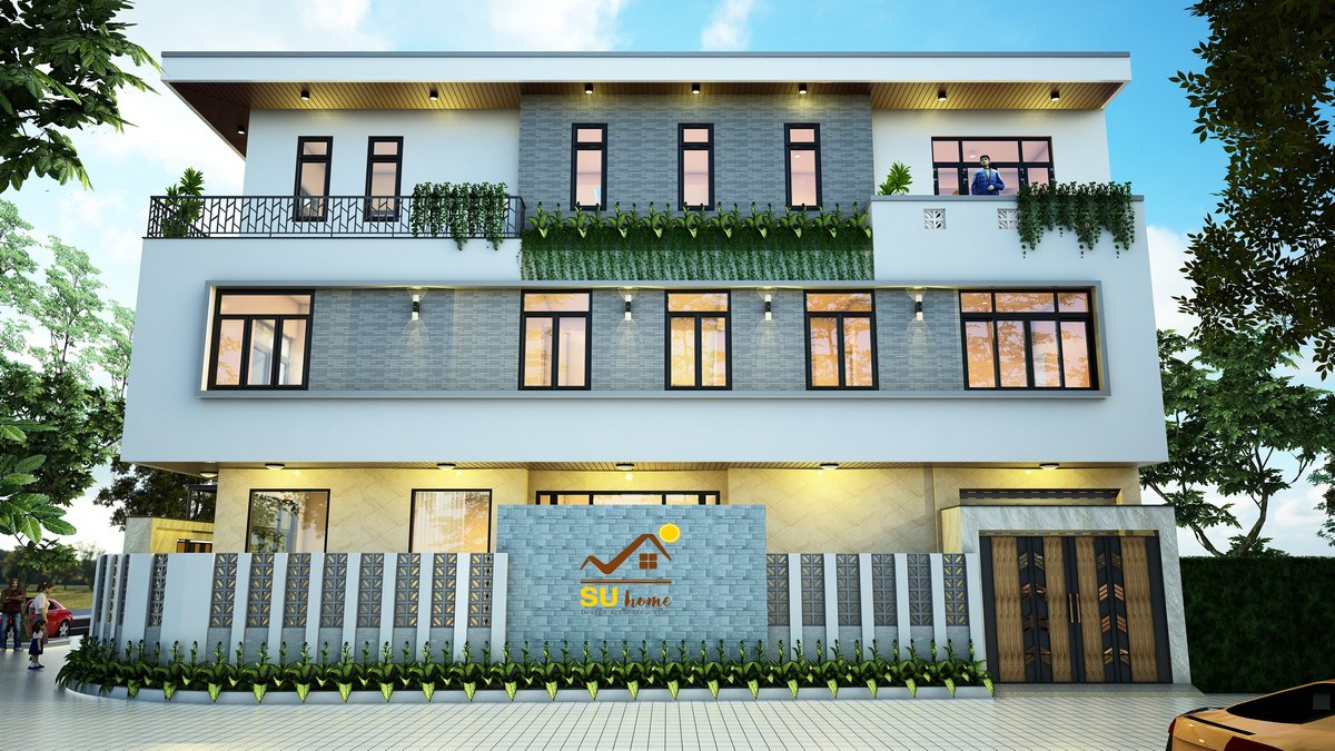 Thiết kế Biệt thự hiện đại liên chiểu đà nẵng